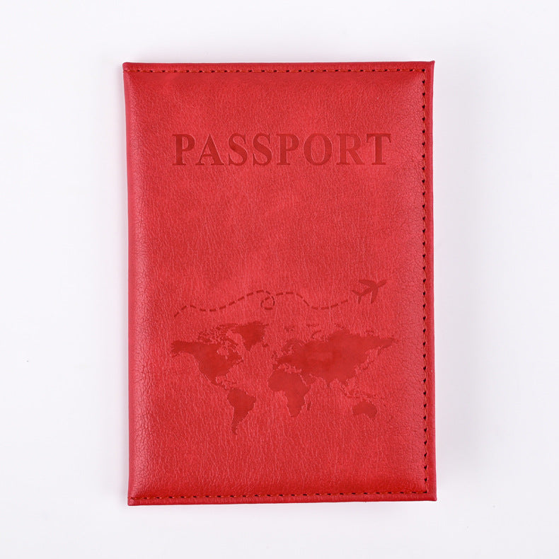 Grain Color Changing Passport Cover Ticket Card Holder