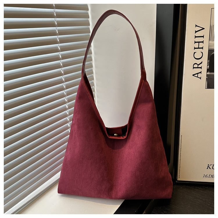 Color Winter Retro Commuter Large Capacity Fashion Simple Bags