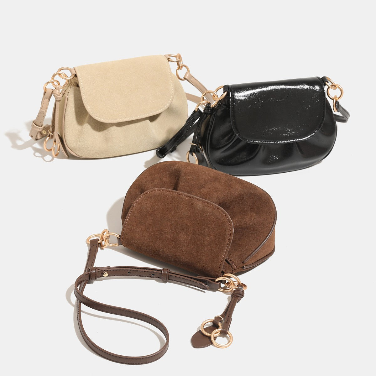 Women's Genuine Leather Simple Spring Western Style Women's Shoulder Bag