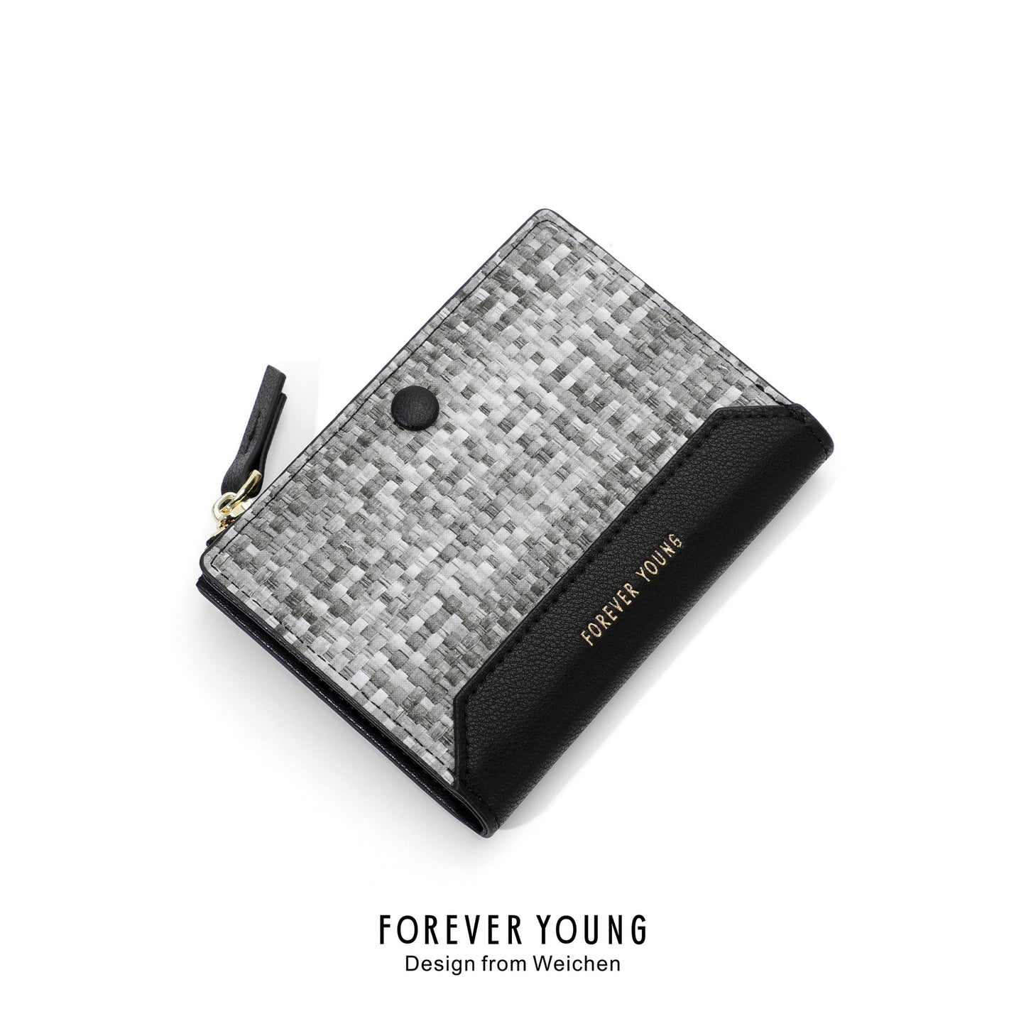 Women's Graceful Fashion Short Two Fold Ladies Wallets