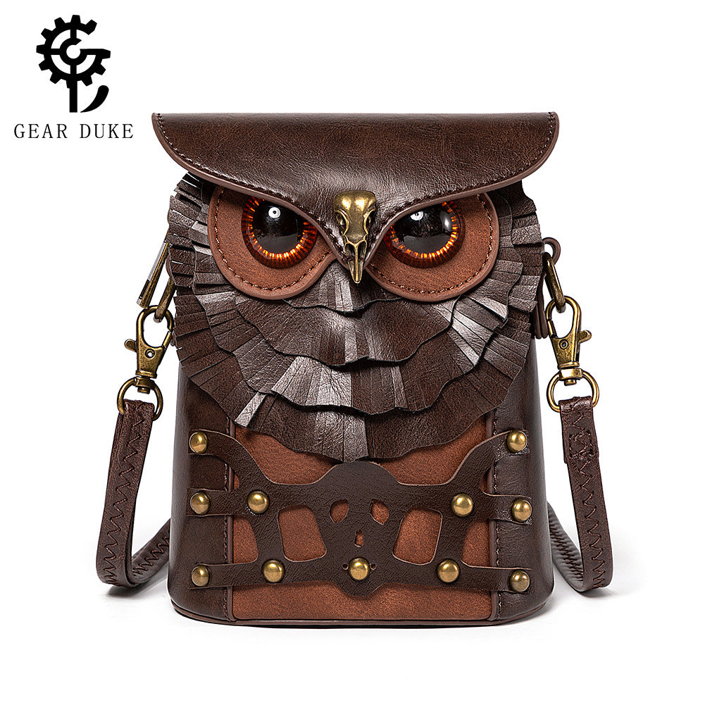 Charming Slouchy Women's Medieval Creative Owl Coin Purses