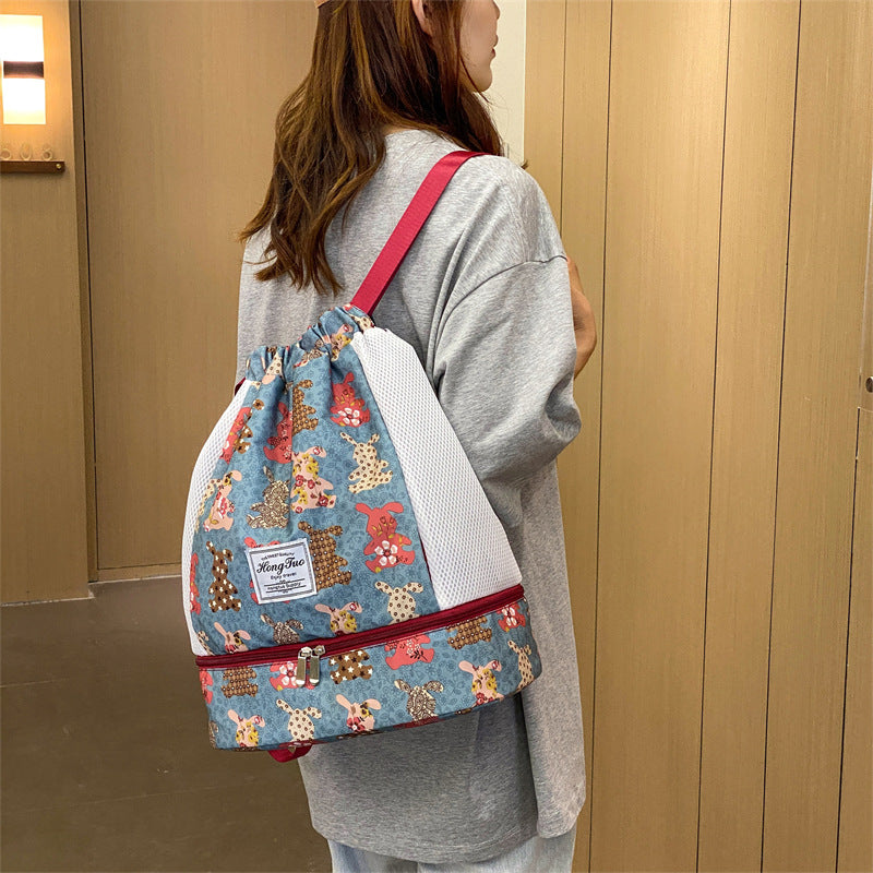 Wet Separation Swim Waterproof Beach Storage Equipment Travel Bags