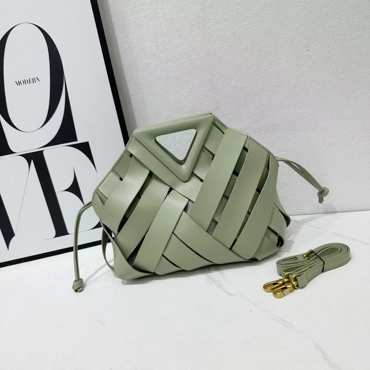 Women's Vegetable Basket Fashion Woven Large Capacity Portable Bags