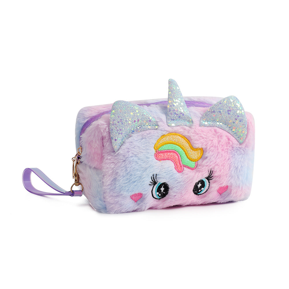 Unicorn Hand Carrying Toiletry Studying Stationery Bags