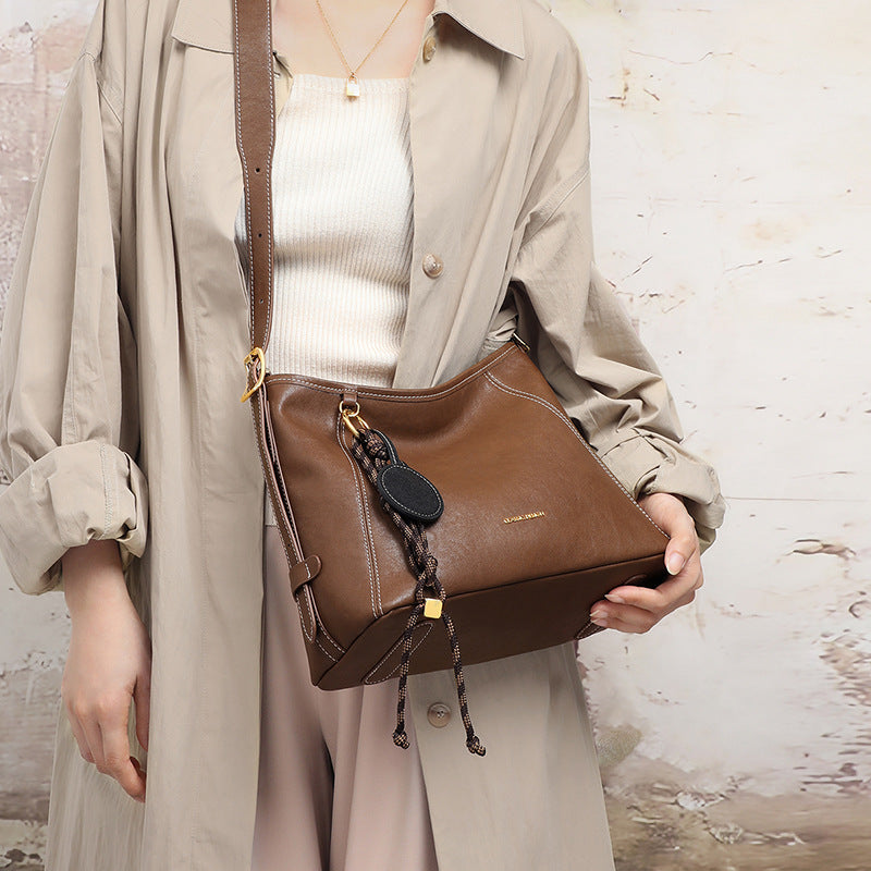 Women's Retro Lazy Style High-grade Simple Trendy Bags