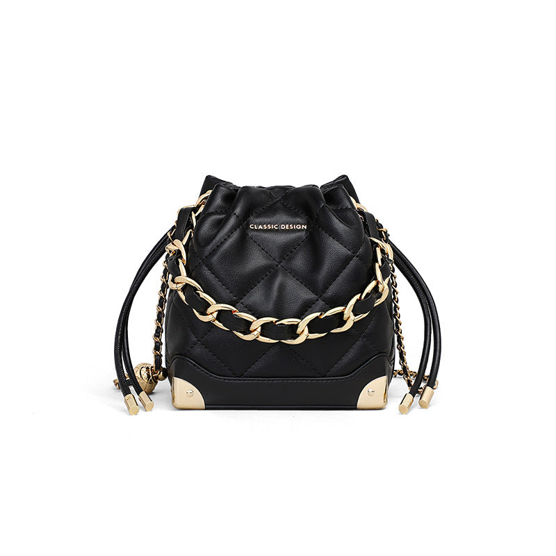 Slouchy Women's Current High Sense Chain Bucket Bags