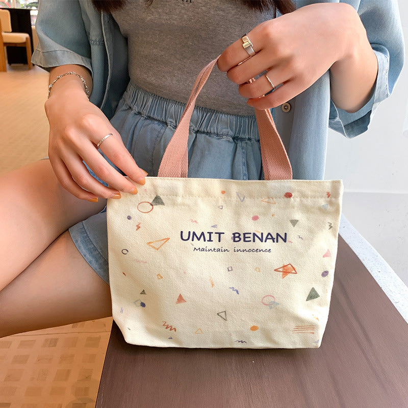 Women's Canvas Cartoon Cabs Korean Style Bags