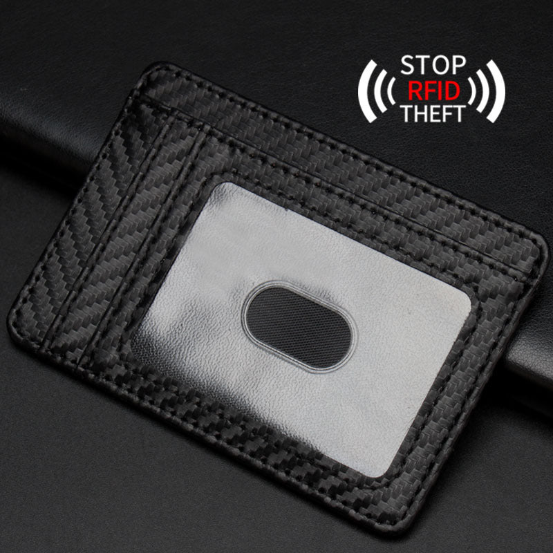 Slots Horizontal Vertical Bank Position Transparent Window Card Holder