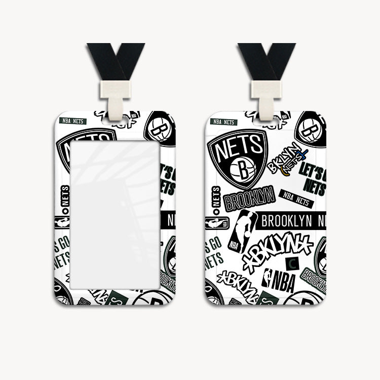 Lakers Warriors Nets Clippers Campus Shuttle Name Card Holder