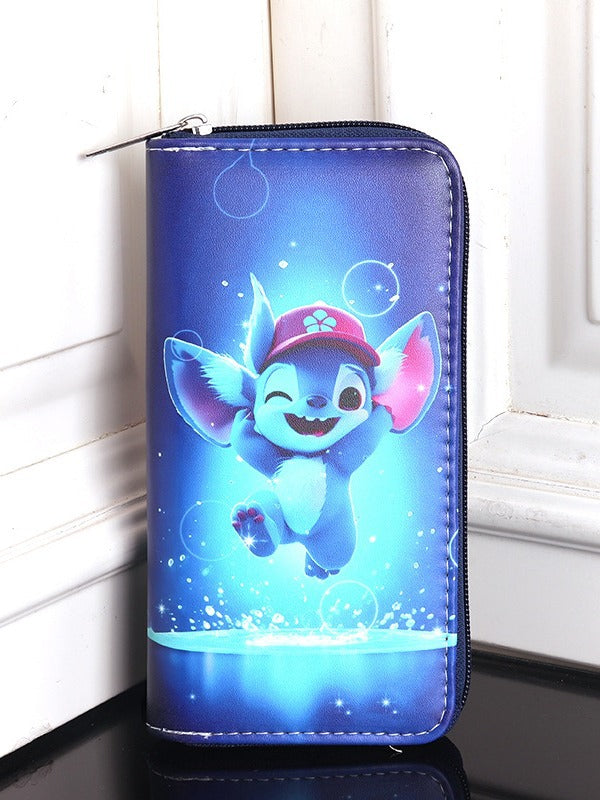 Men's Novelty Trend Multiple Slots Large Capacity Cartoon Men's Wallets