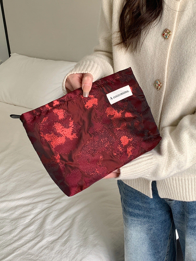 Ink Art Chinese Clutch Portable Skin Care Buggy Cosmetic Bags
