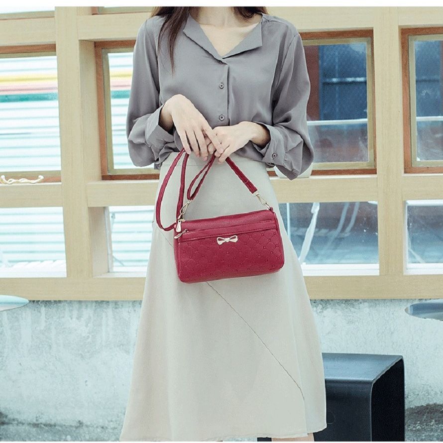 Women's Summer Texture Large Capacity Fashion Source Women's Messenger Bag