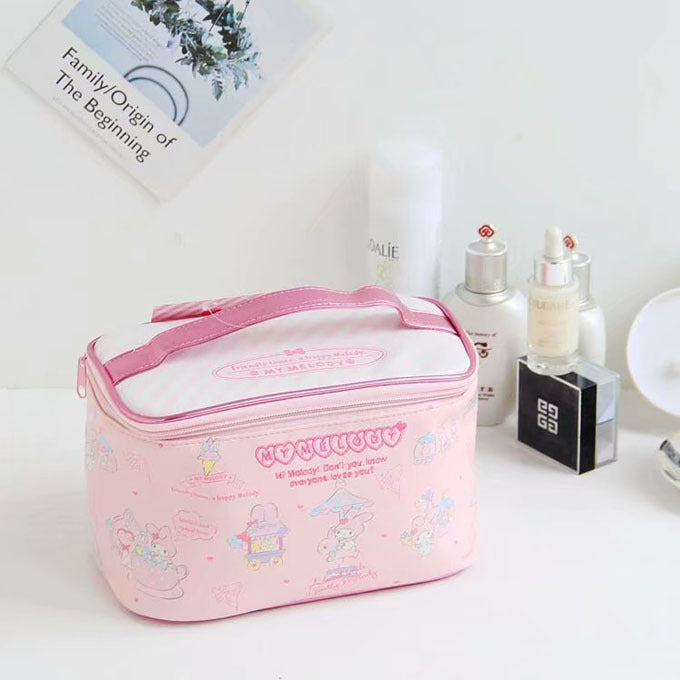 Merlot Large Capacity Cute Cosmetics Storage Cosmetic Bags