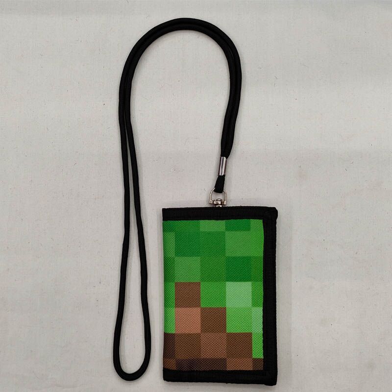 Lanyard Cartoon Animation Unicorn Gift Folding Men's Wallets