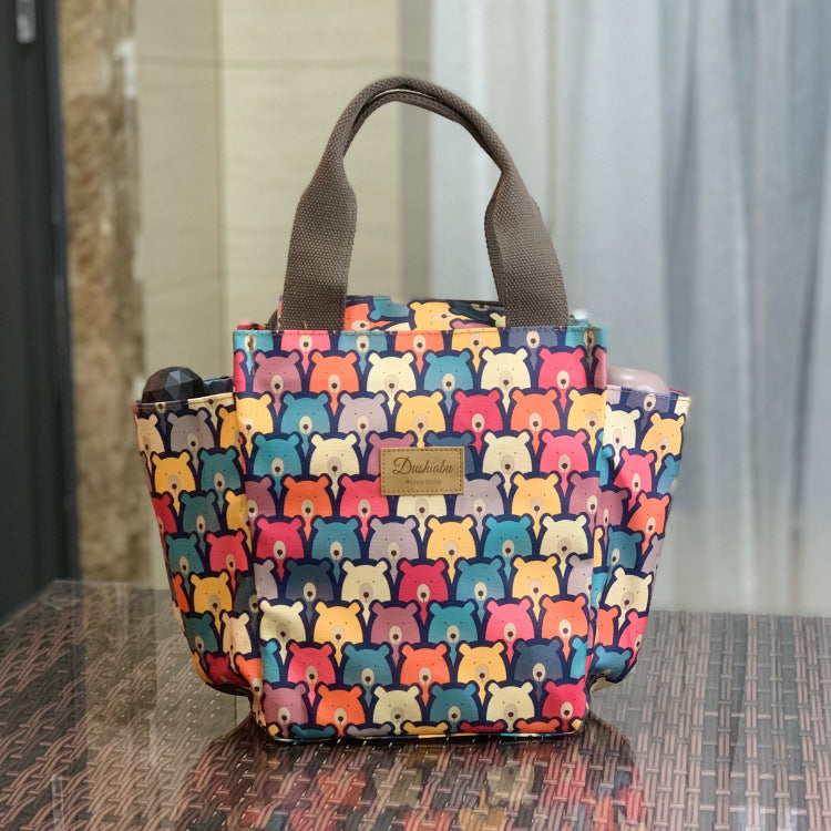 With Tissue Waterproof Thermal Insulation Large Handbags