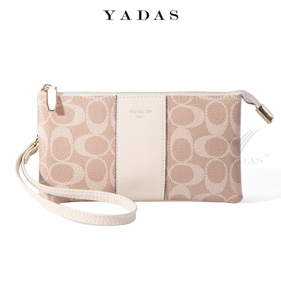 Women's Classic Oval Printed Old Pattern Zipper Ladies Wallets