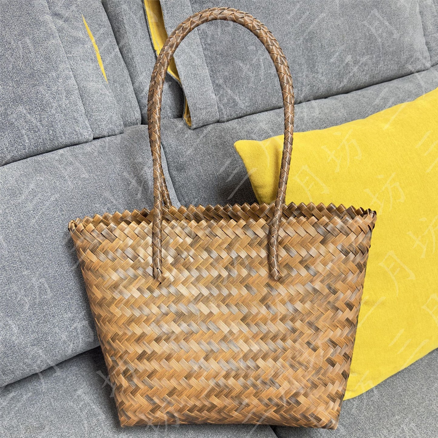 Women's Fashion Trendy Handmade Rattan Weave Retro Bags