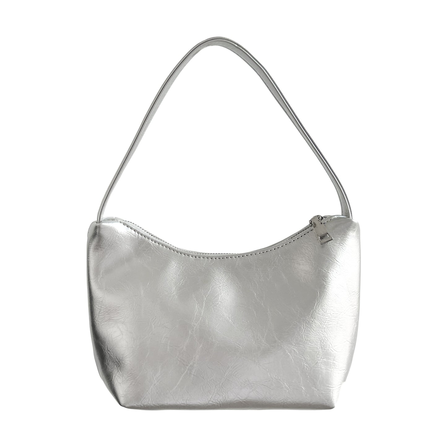 Women's Sier Commuter Underarm Solid Color Simple Fashion Handbags