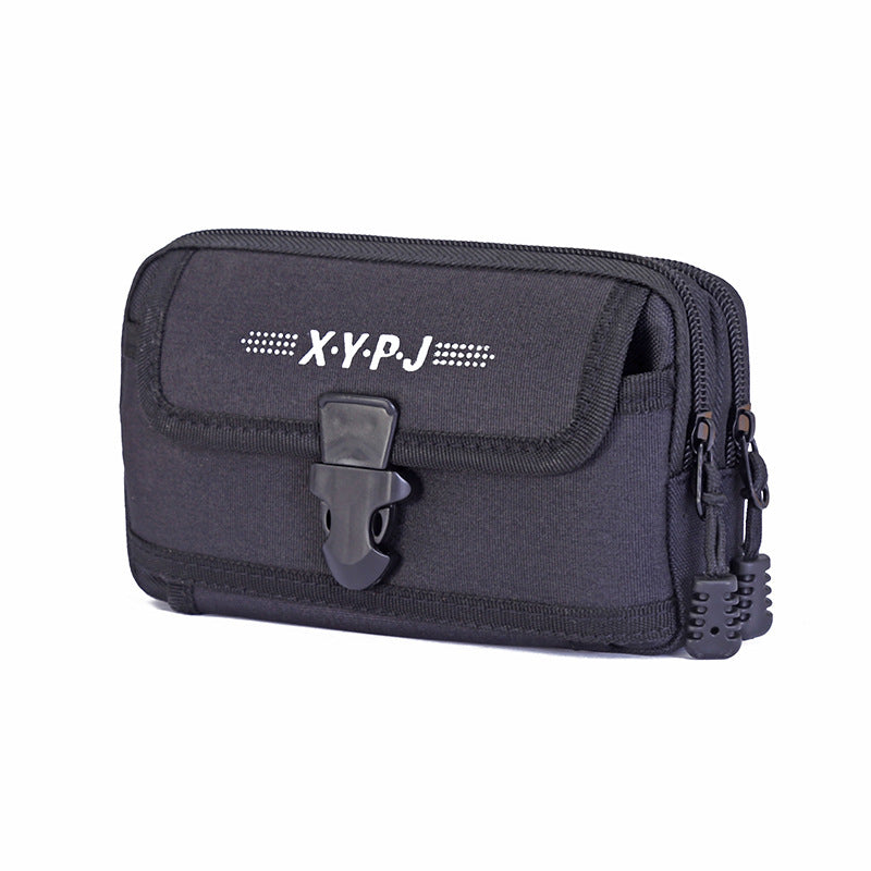 Men's Mobile Wear Horizontal Vertical Pannier Waterproof Men's Waist Packs