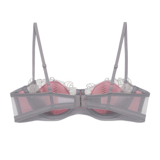 Women's French Embroidery Lace Underwear Breathable Soft Bras
