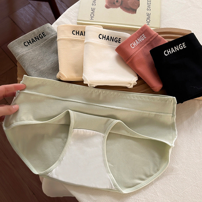 Women's Cotton Underwear Korean Style Comfortable Breathable Panties