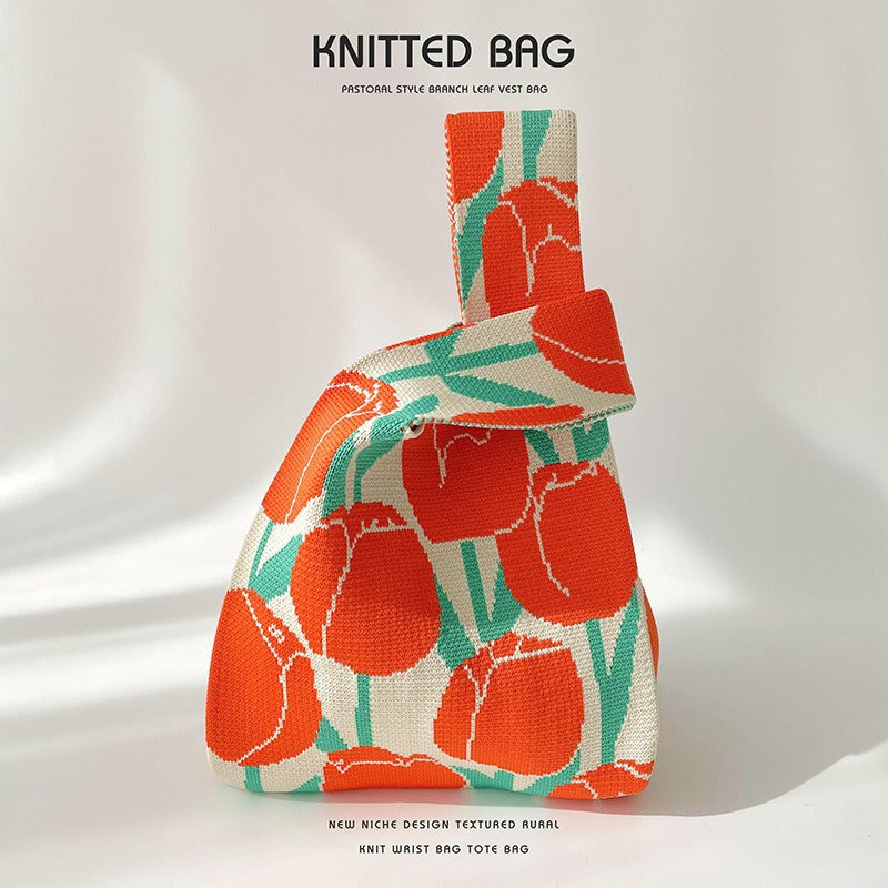 Series Knitted Versatile Large Capacity Commuter Holiday Bags