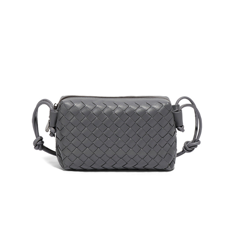 Women's Creative Hand Weaving Fashion Fashionable Boston Women's Messenger Bag