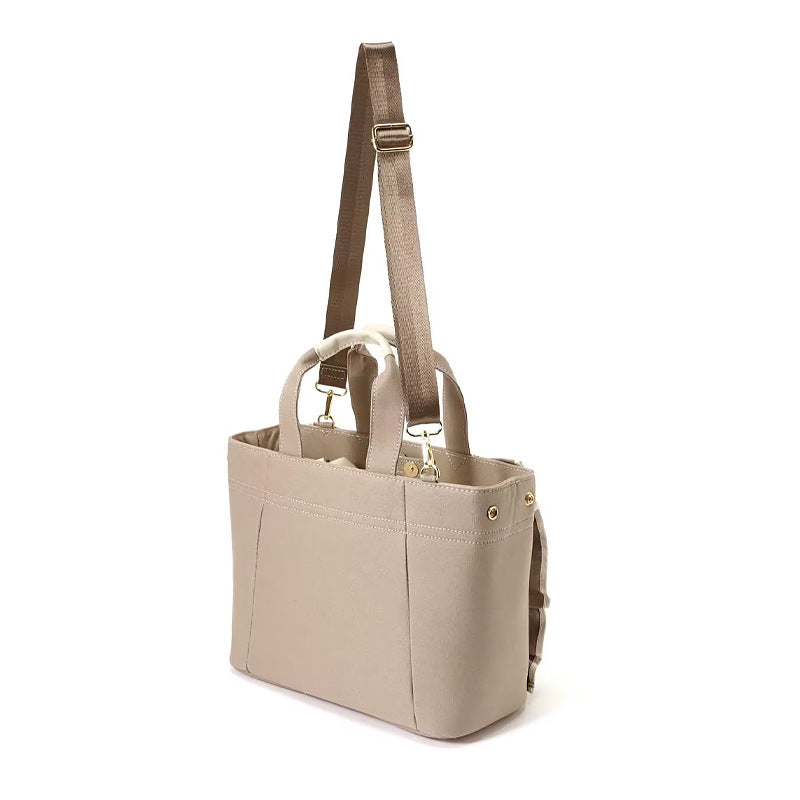 Ruffles Canvas Large Capacity Mummy Commuter Handbags