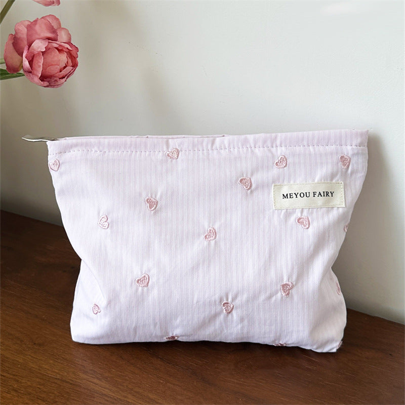 Trendy Comfortable Fresh Portable Buggy Insert Makeup Bag