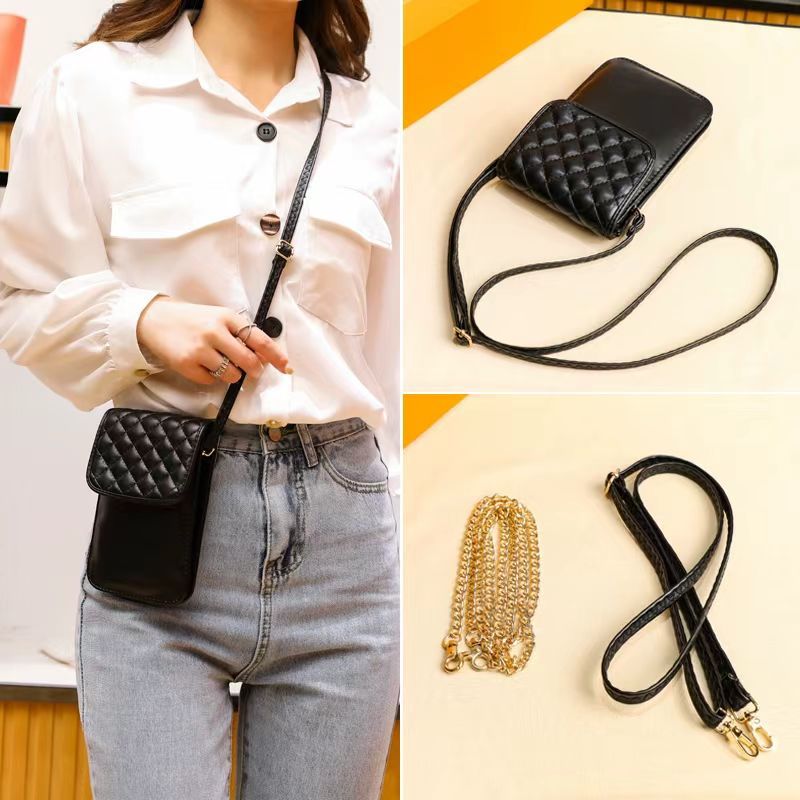 Rhombic Chain Female Summer Mobile Simple Women's Shoulder Bag