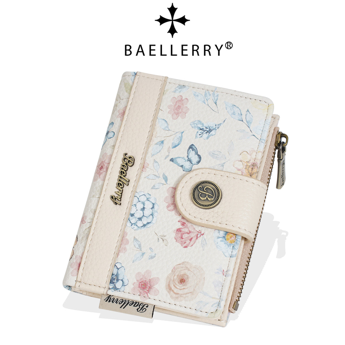 Women's Short Mini Anime Zipper Multiple Slots Ladies Wallet