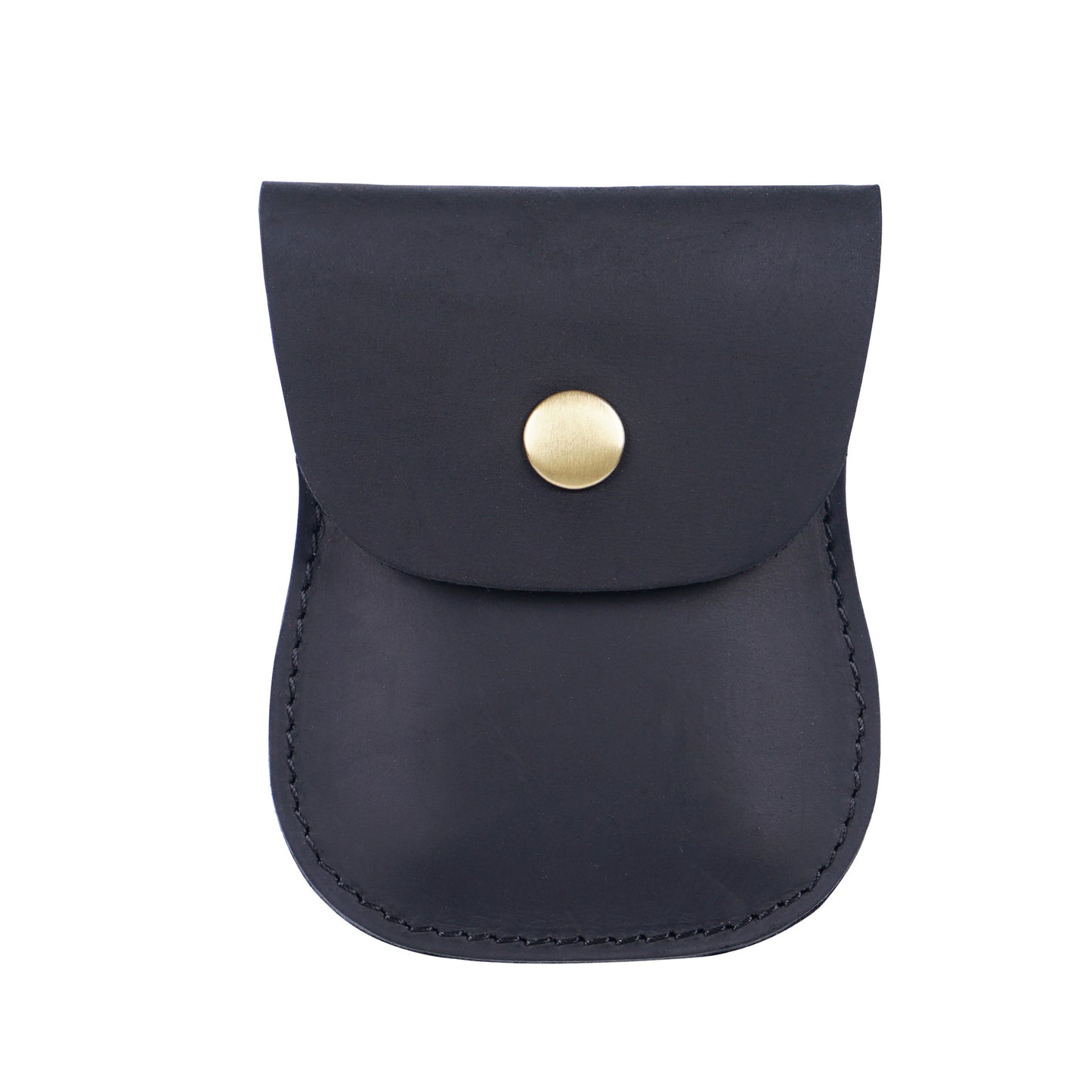 Horse Leather Creative Retro Cowhide Clamp Card Holder