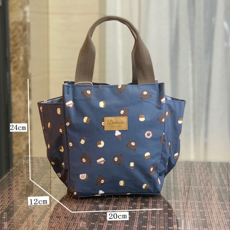 With Tissue Waterproof Thermal Insulation Large Handbags