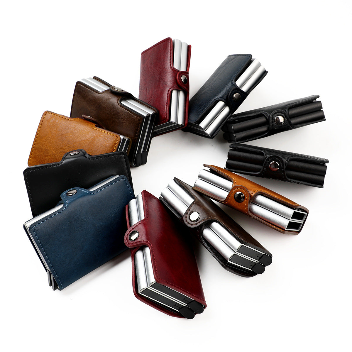 Aluminum Box Gold Swiping Clip Metal Bags
