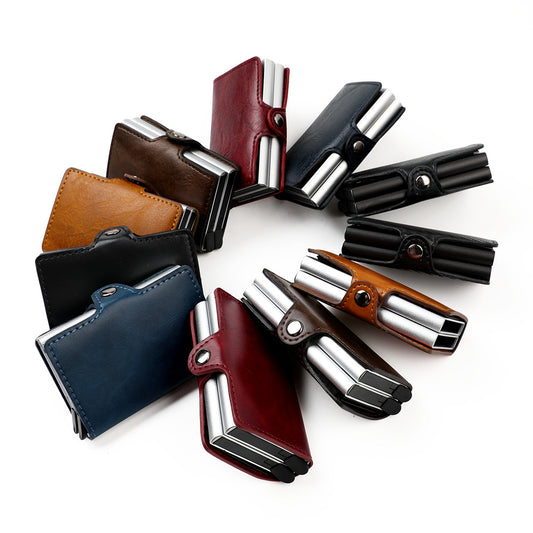 Aluminum Box Gold Swiping Clip Metal Bags