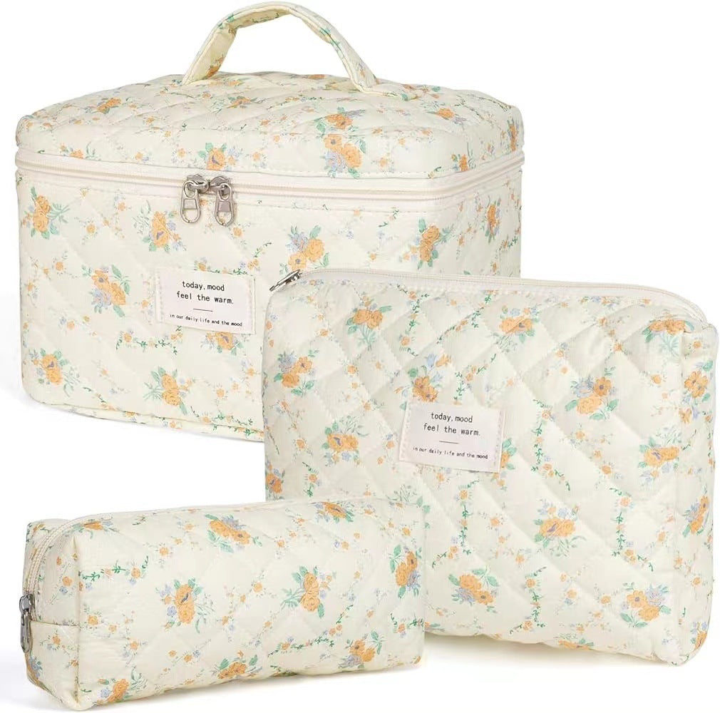 Large Capacity Portable Floral Storage Quilting Bags