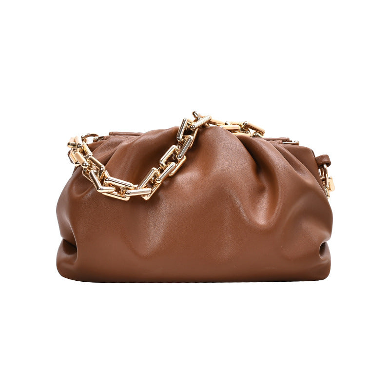 Women's Cloud Korean Leisure Simple Fashion Chain Handbags