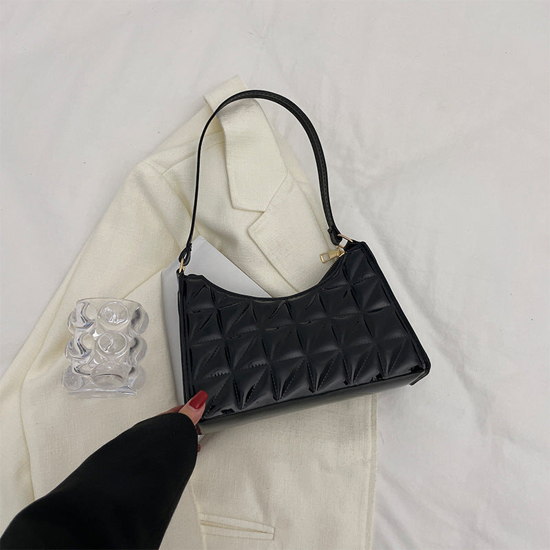 One Trendy Fashion Simple Popular Western Shoulder Bags