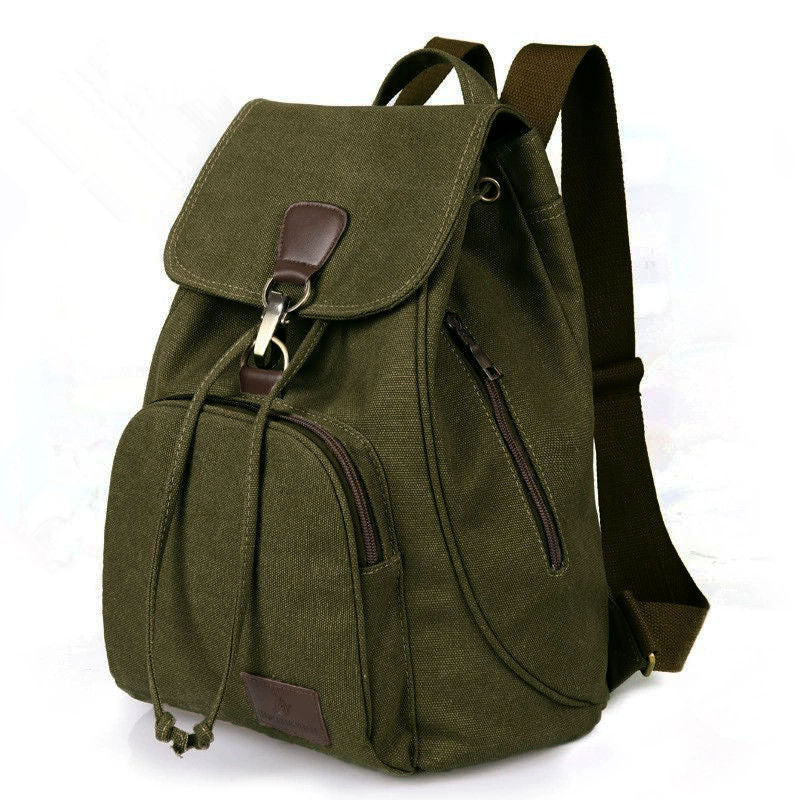 Glamorous Comfortable Retro Trendy Canvas Fashion Backpacks