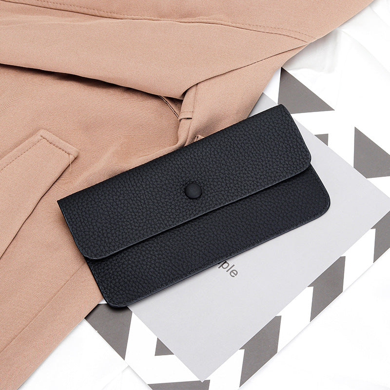 Women's Cowhide Long Hand-held Genuine Leather Ladies Wallet