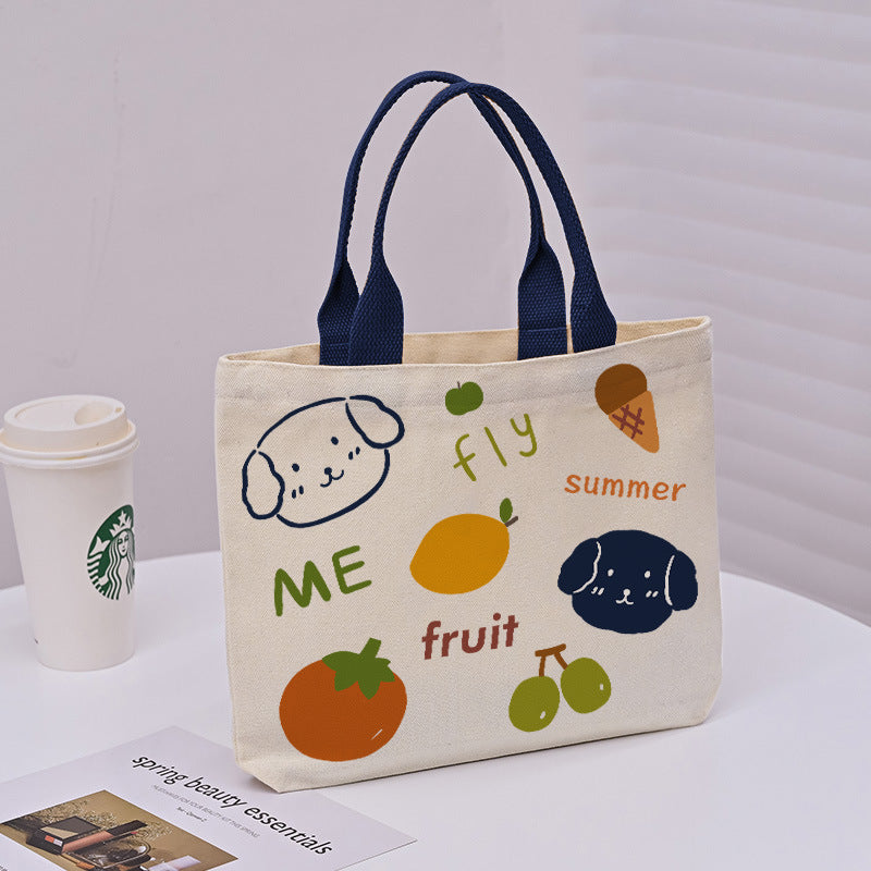 Large Capacity Commuter Lunch Simple Versatile Handbags