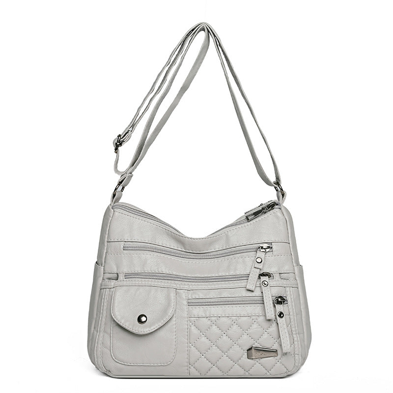 Women's Soft Leather For Mom Fashion Pouch Women's Messenger Bag