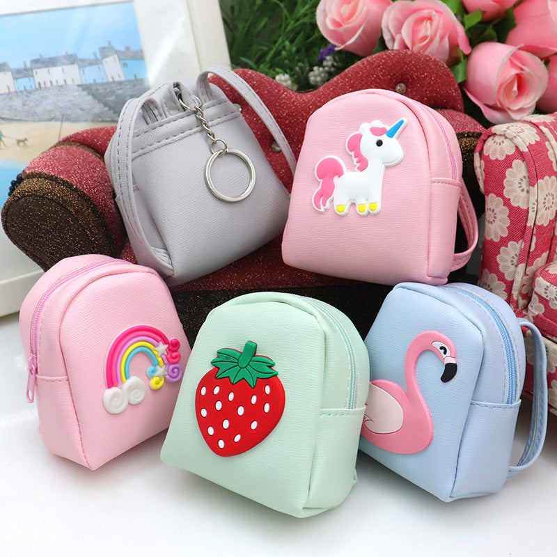 Korean Cartoon Cute Female Mini Earphone Ladies Wallet