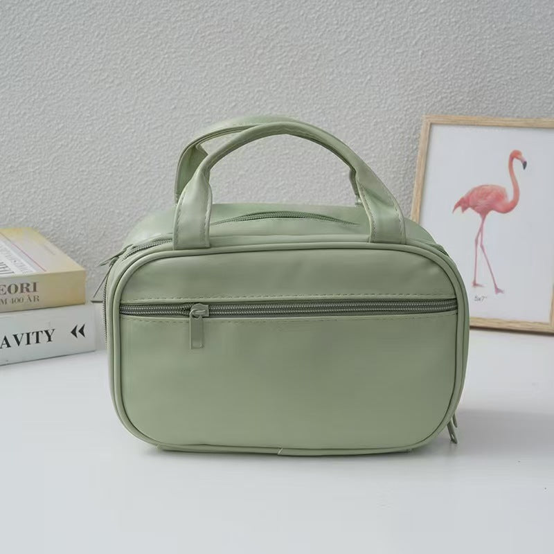 Large Capacity High Sense Simple Wash Multifunctional Portable Waterproof Makeup Bag