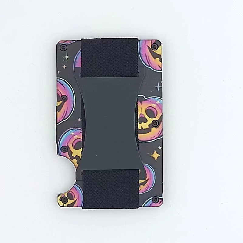 Metal Carbon Fiber Swiping Blocking Technology Card Holder