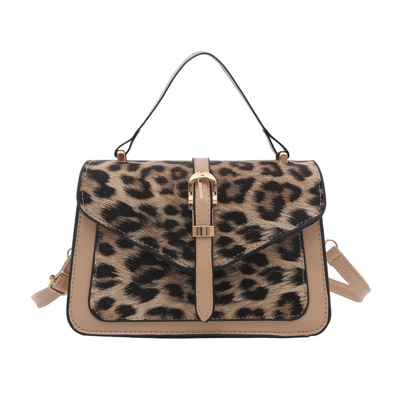 Leopard Print Autumn Personality Fashionable Stylish Female Commute Leisure Bags