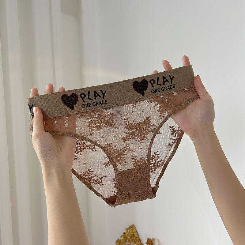 Underwear Cotton Crotch Comfortable Seamless Waist Panties