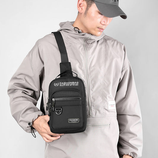 Men's Elegant Classy Oxford Cloth Waterproof Men's Chest Bags