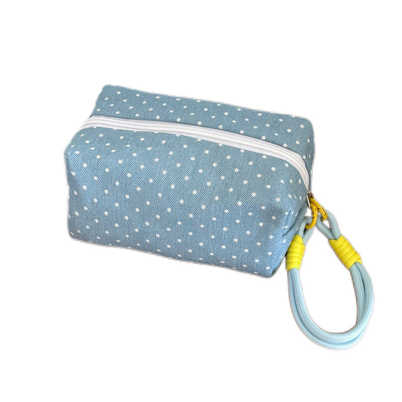 Personalized Polka Dot Sweet Portable Buggy Hand Wash Bags