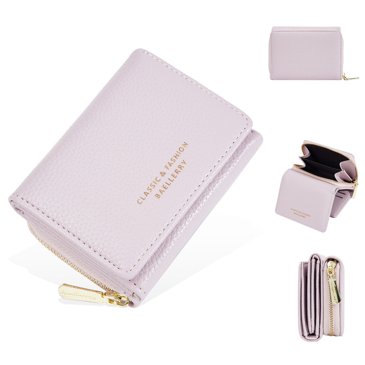 Women's Three Fold High Sense Multiple Slots Ladies Wallet